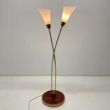 Lampadaire Art déco en laiton, années 1930
