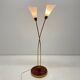 Art deco brass floor lamp, 1930's