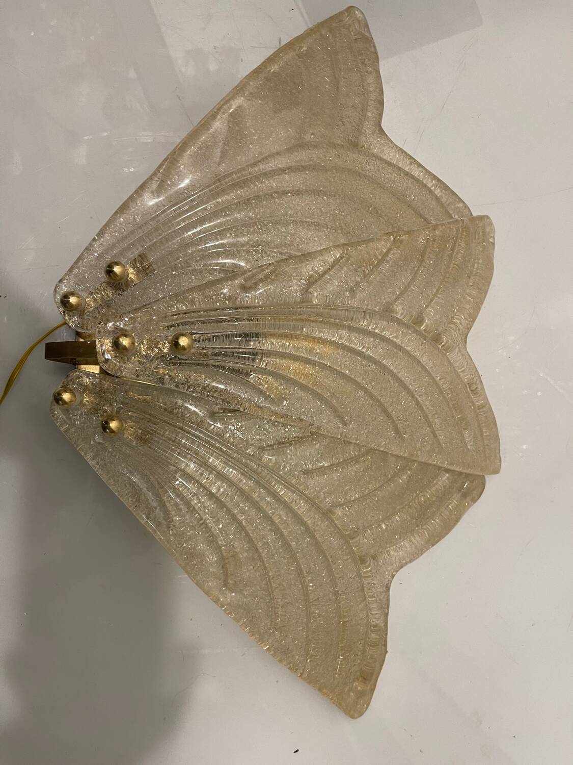Appliques en Verre de Murano Lot de 2