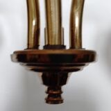 Tripod chandelier 50s tulip glasses