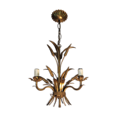 Chandelier suspension "Ear of corn" vintage 1960