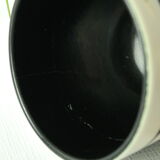 Cache pot par Elchinger 1950 abstrait noir et blanc