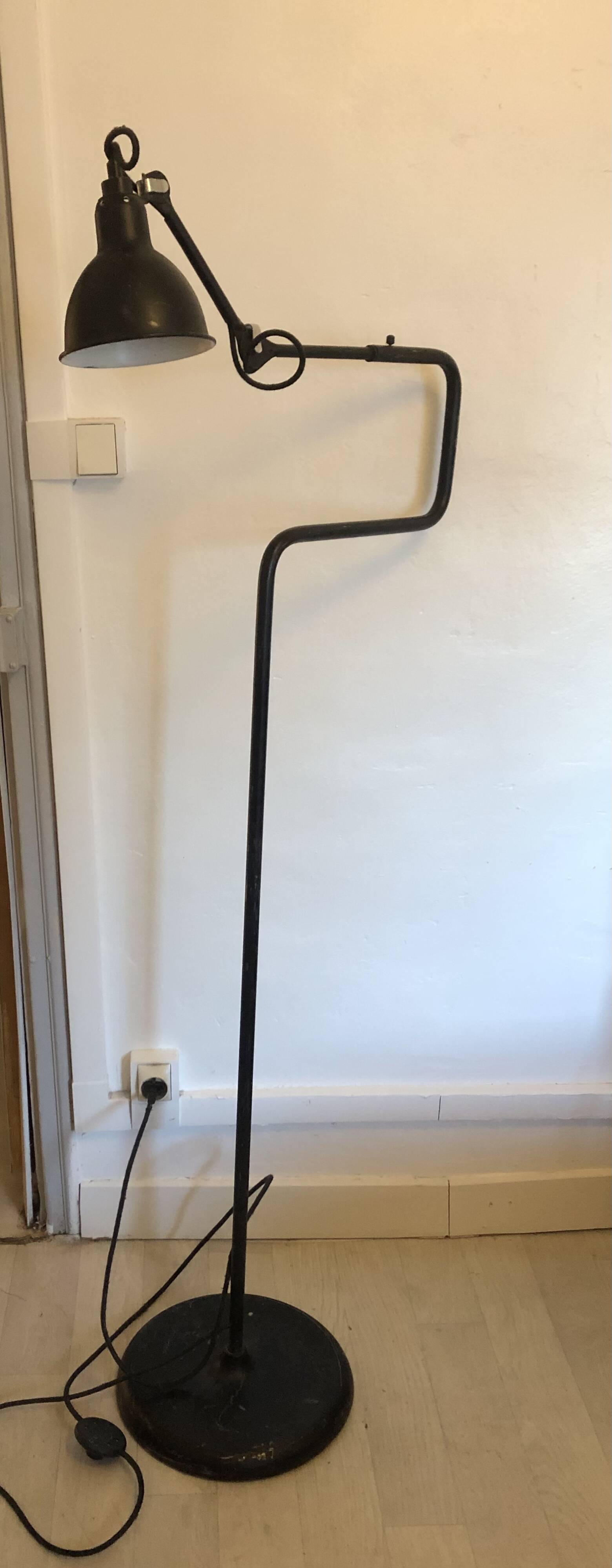 Industrial Gras style floor lamp
