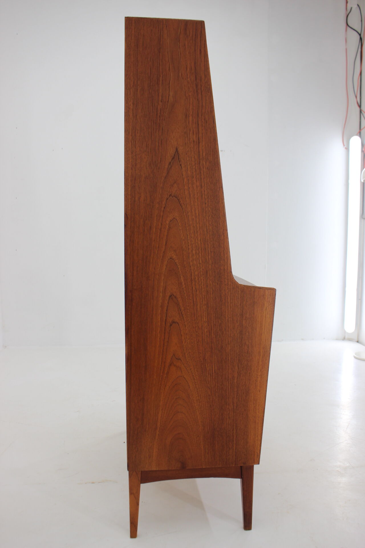 Danish teak writing cabinet 1960