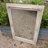 Large antique mirror/wooden frame