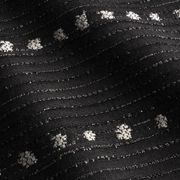 Mid Century Heart Chair in Black Perennials Dotty Fabric, Europe, 1960s