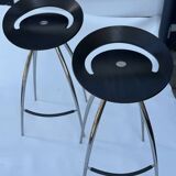 Pair of Sigurdur Thorsteinsson Lyra Barstools