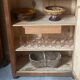 Buffet ancien bois naturel faible encombrement