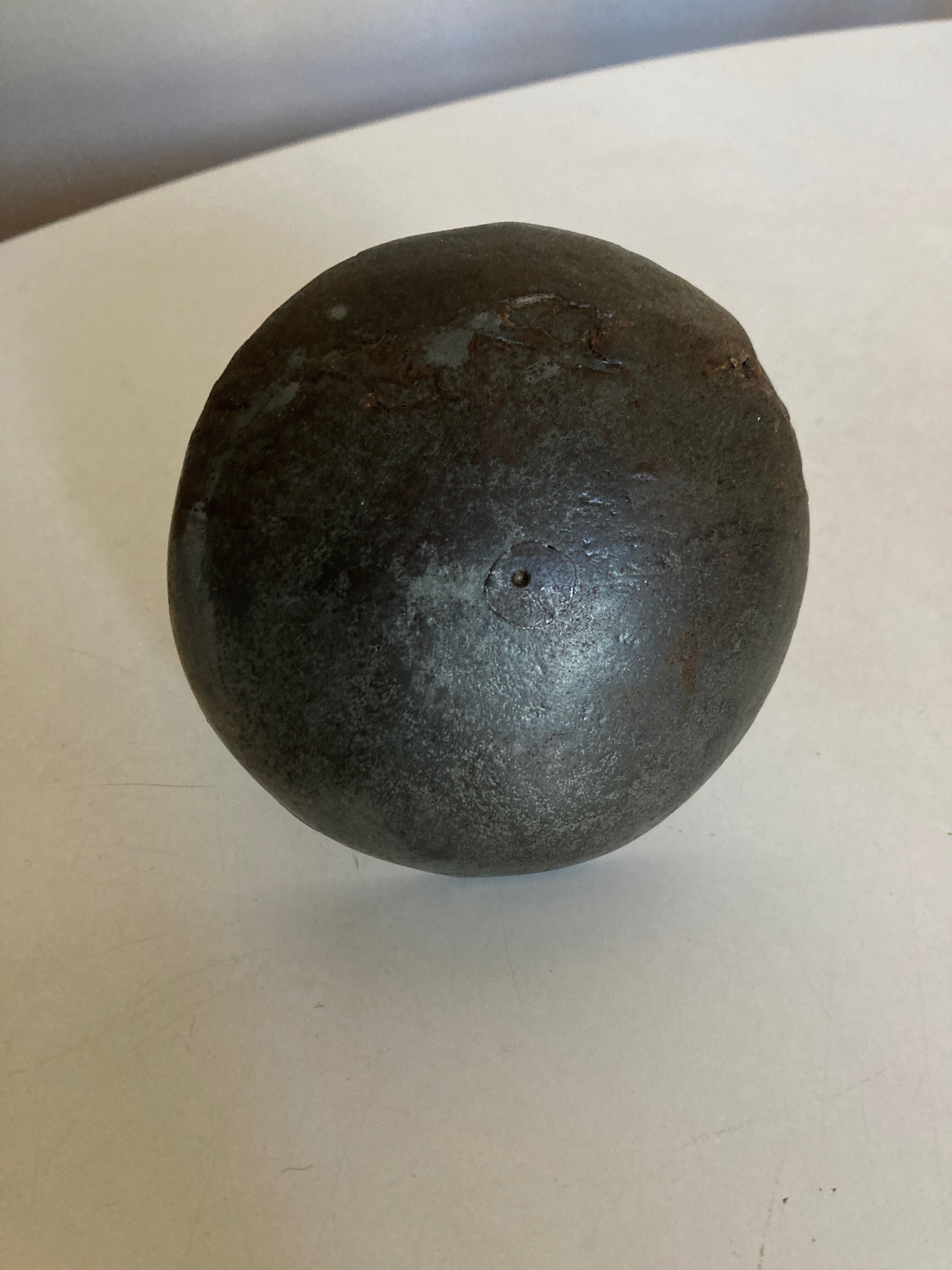 Pedestrian crossing nail hook in Paris 1950