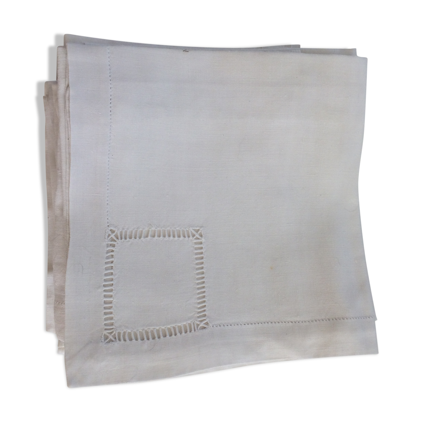 12 white towels pure wire of the 1950