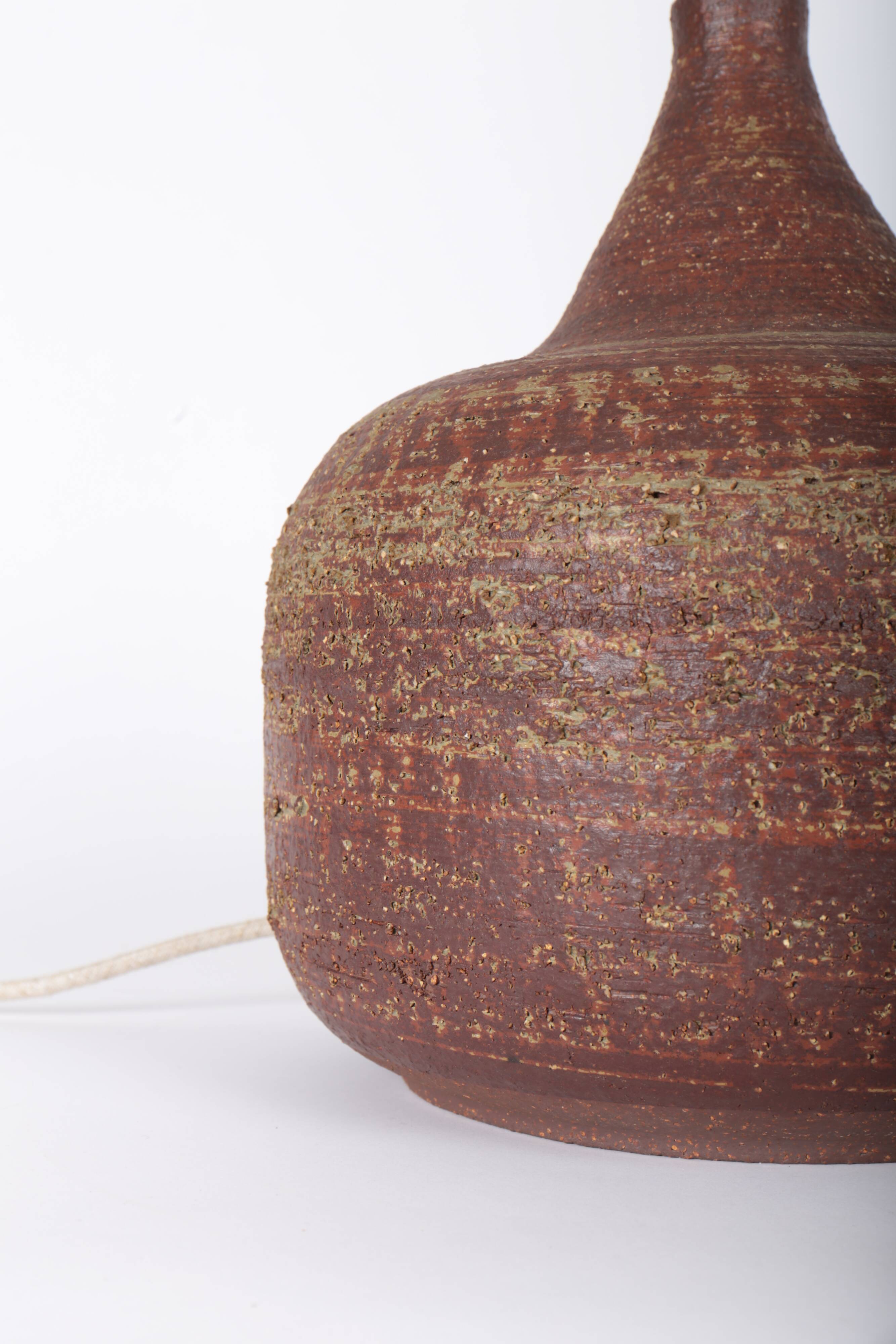 Lamp base by Jacques Pouchain - Atelier Dieulefit