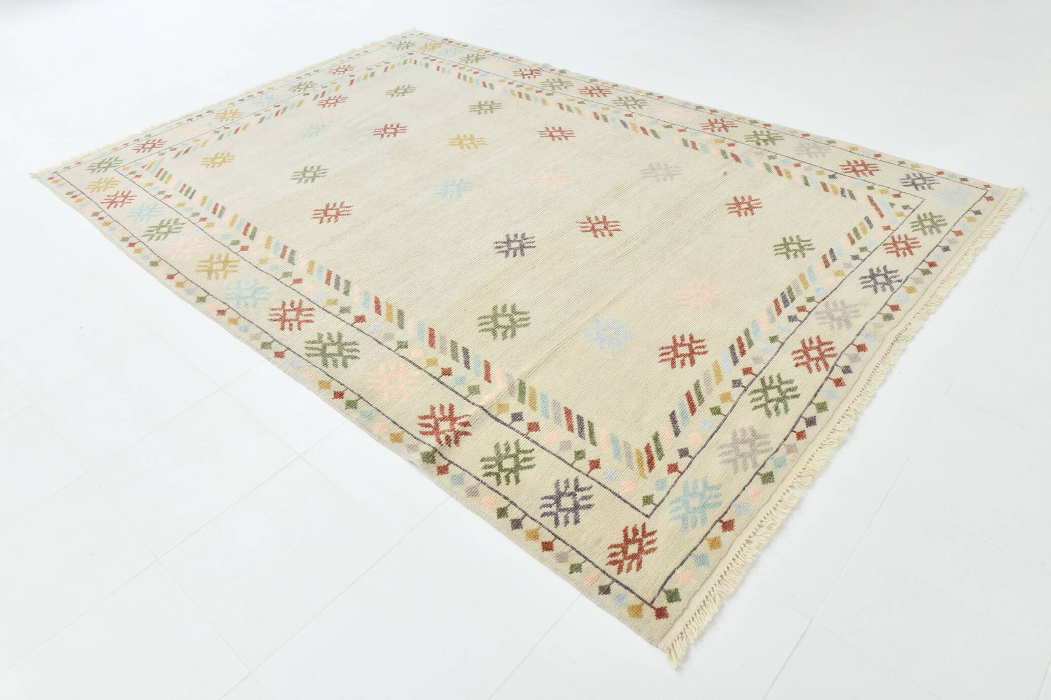 8x11 Oversize Modern Oushak Rug, 232x339Cm