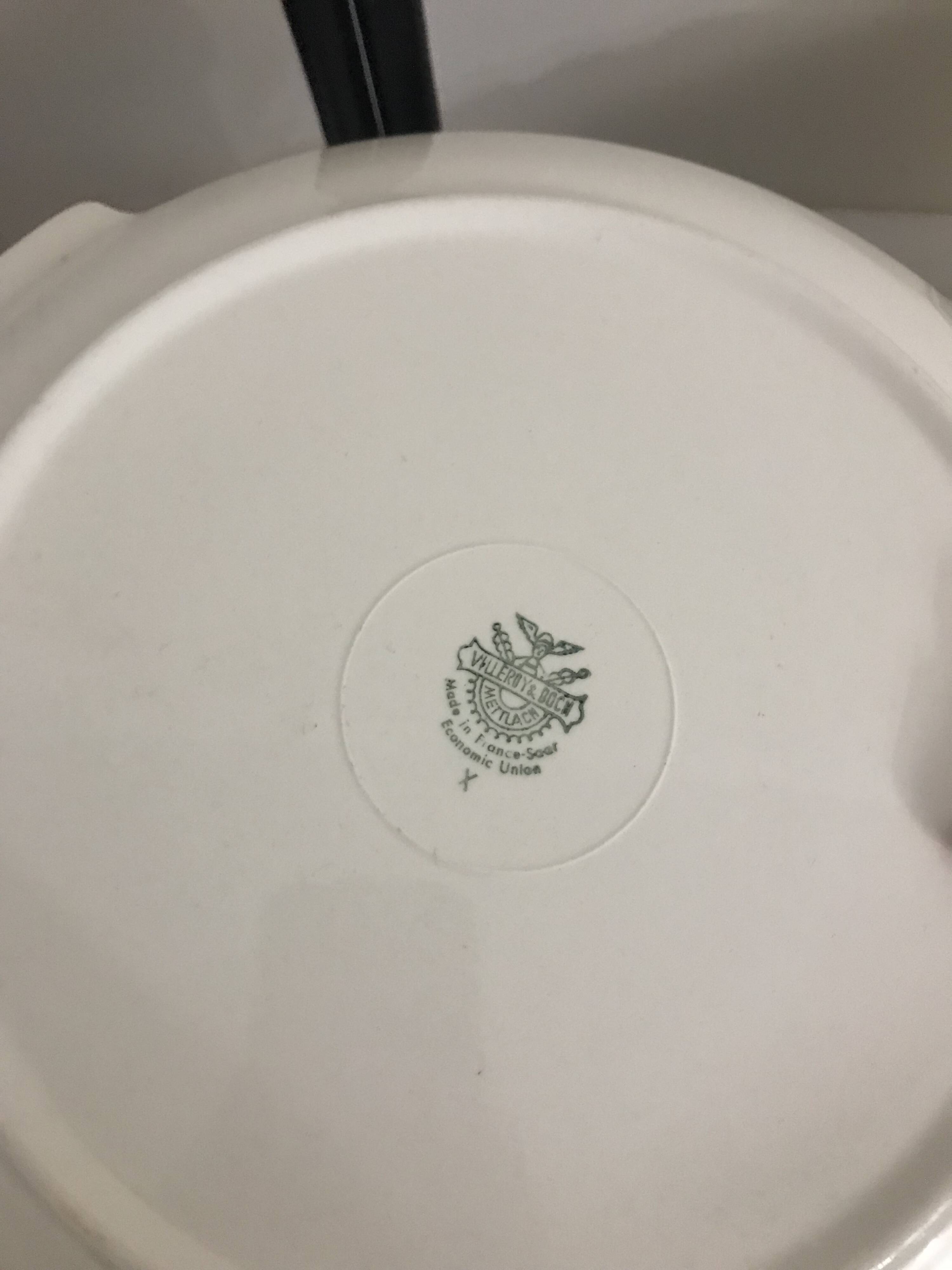 Cake service plate dessert dish Villeroy and Boch model Biarritz
