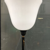 Metal floor lamp globe Mazda 1960