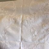 Large white ceremonial tablecloth