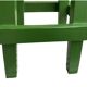 Painted wooden stool