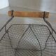 Old metal basket
