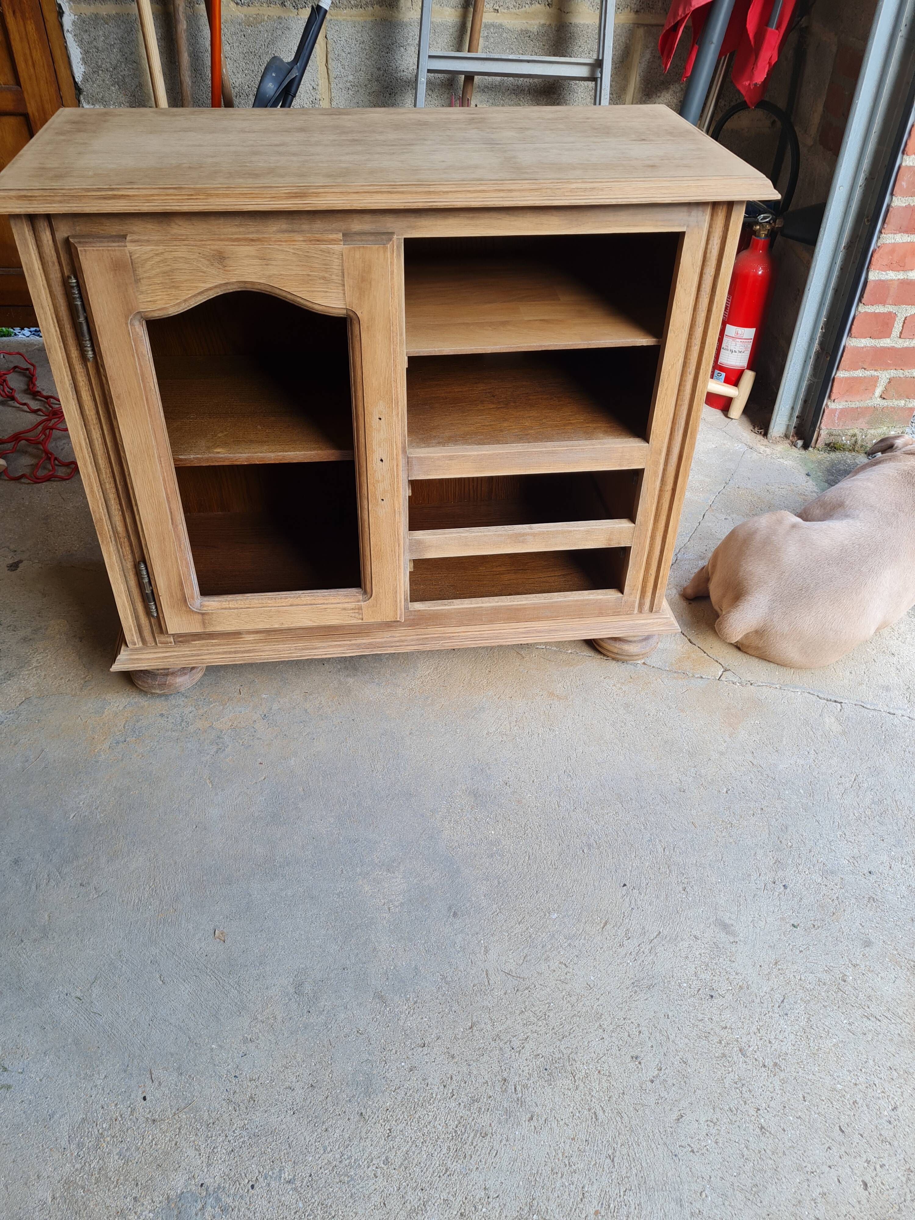 Reworked oak furniture