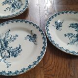 Lot 6 plates Gien chardons