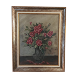 Bouquet of roses signed