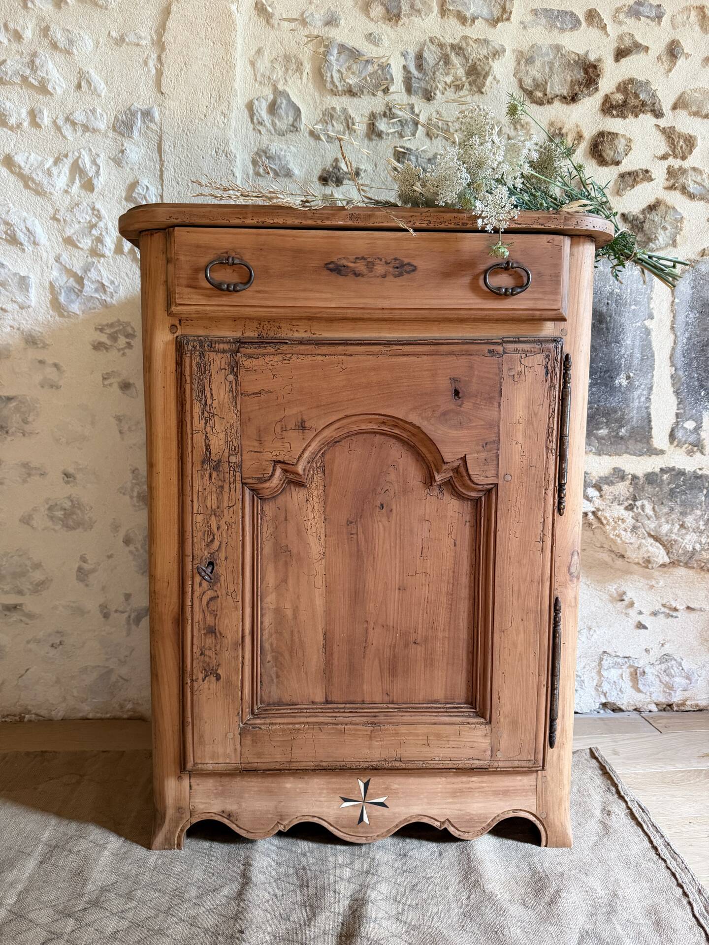 Confiturier, small renovated sideboard