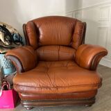 Fauteuil en cuir
