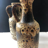 Set of 2 Bay Keramik fat lava vases