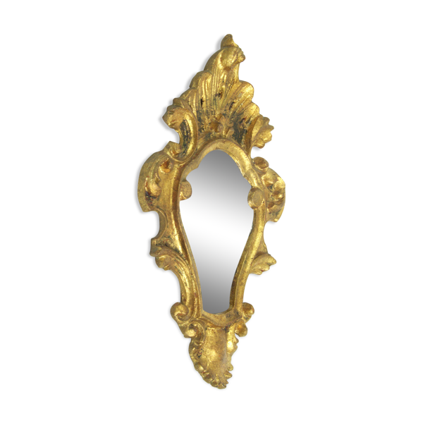 Miroir dans un cadre décoratif, années 1960