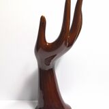 Handmade ceramic soliflore ring sizer jewelry holder