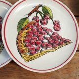 Gien dessert plates
