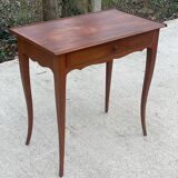 All-purpose cabaret table made of solid wood with drawer