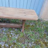 Antique farm bench