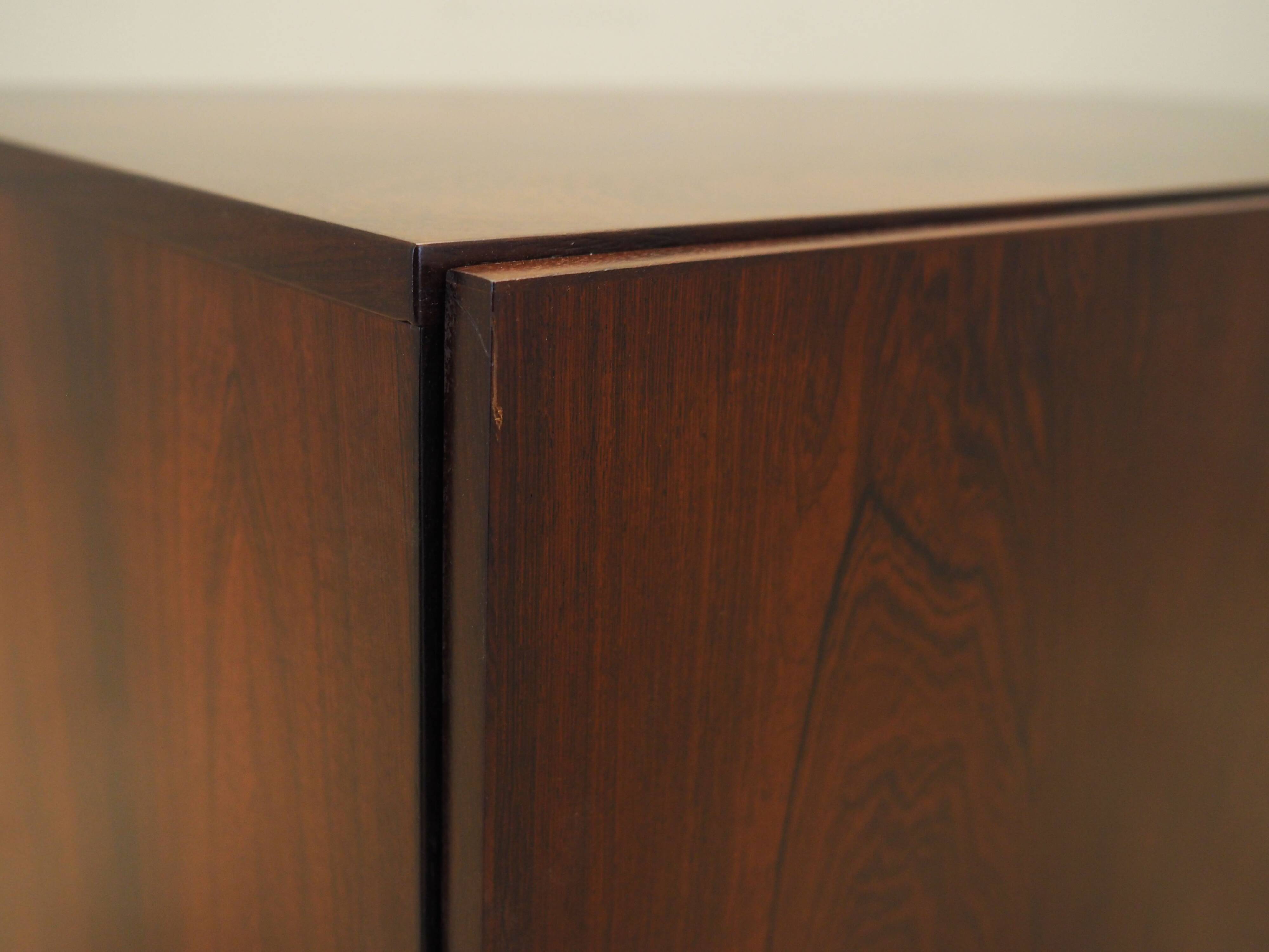 Rosewood cabinet, Danish design, 1970s, production: Denmark