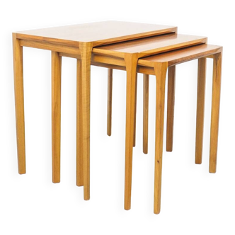 Tables Gigognes par Rex Raab pour Wilhelm Renz, 1960s, Set de 3