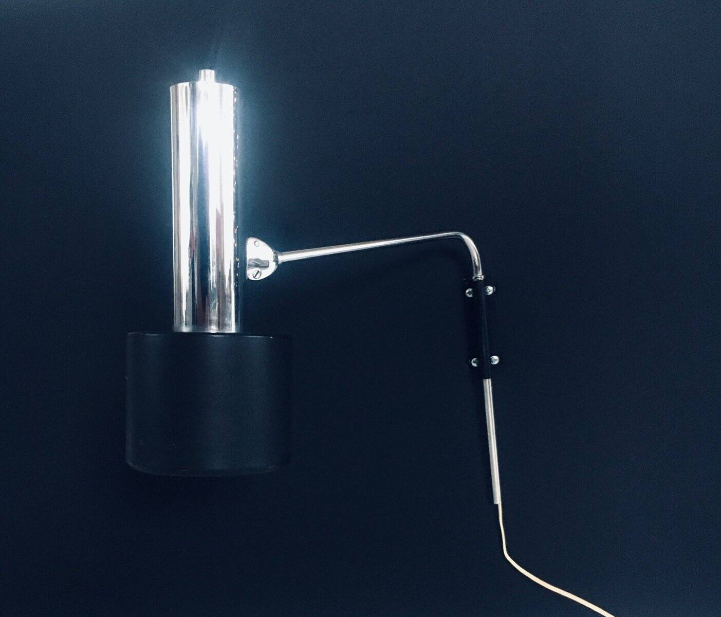 Mid-Century Modern Elbow Wall Lamp, Germany, 1960s