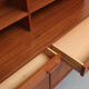 Model 3, 1960s sideboard in teak with rack, Interier Praha