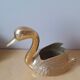 Brass swan 70s