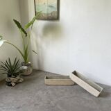 Pair of Modernist Eternity Planters by Willy Guhl