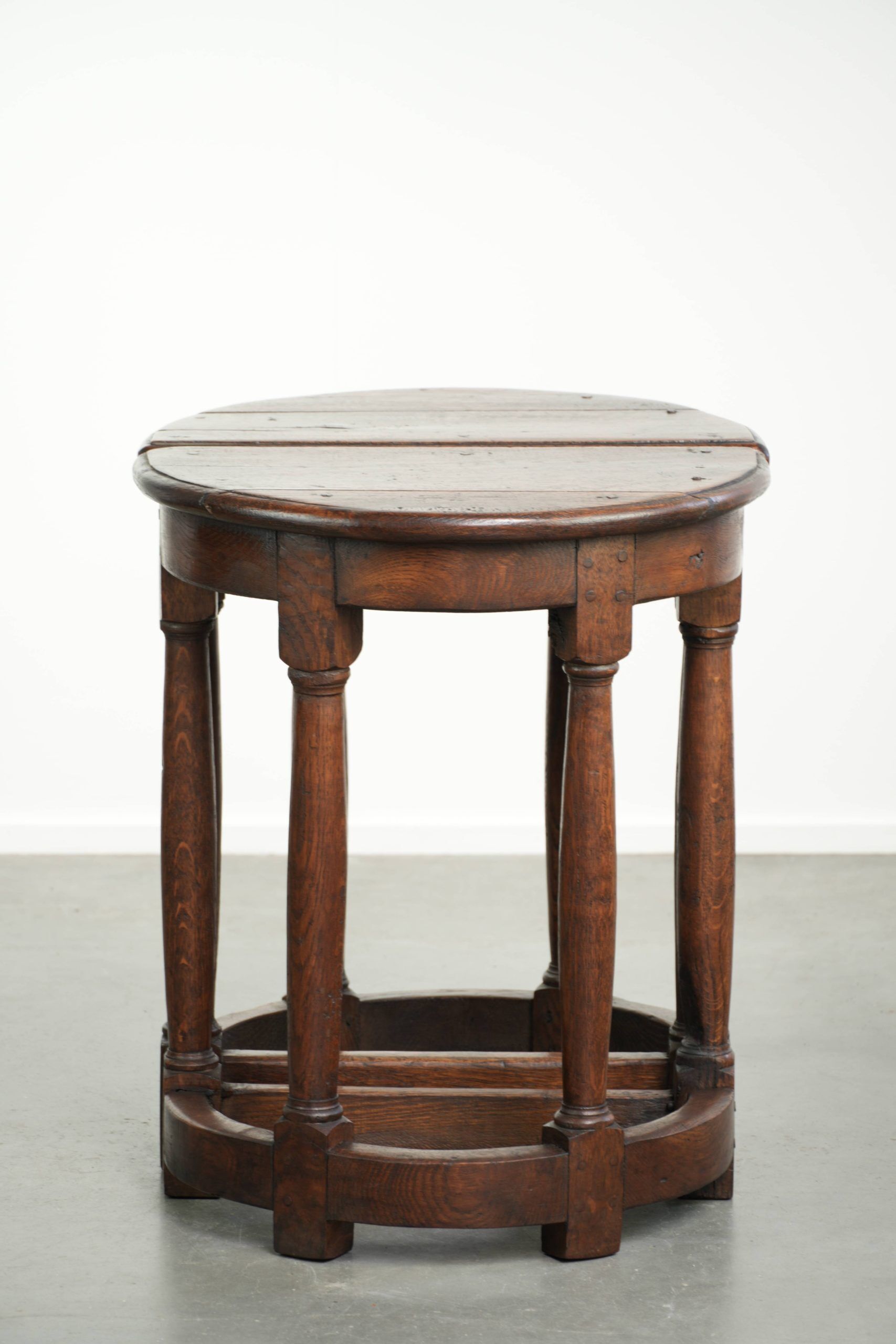 2 tables d'appoint anglaises antiques, fin du 19e siècle