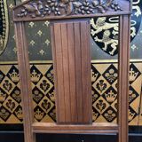 6 art deco cane chairs