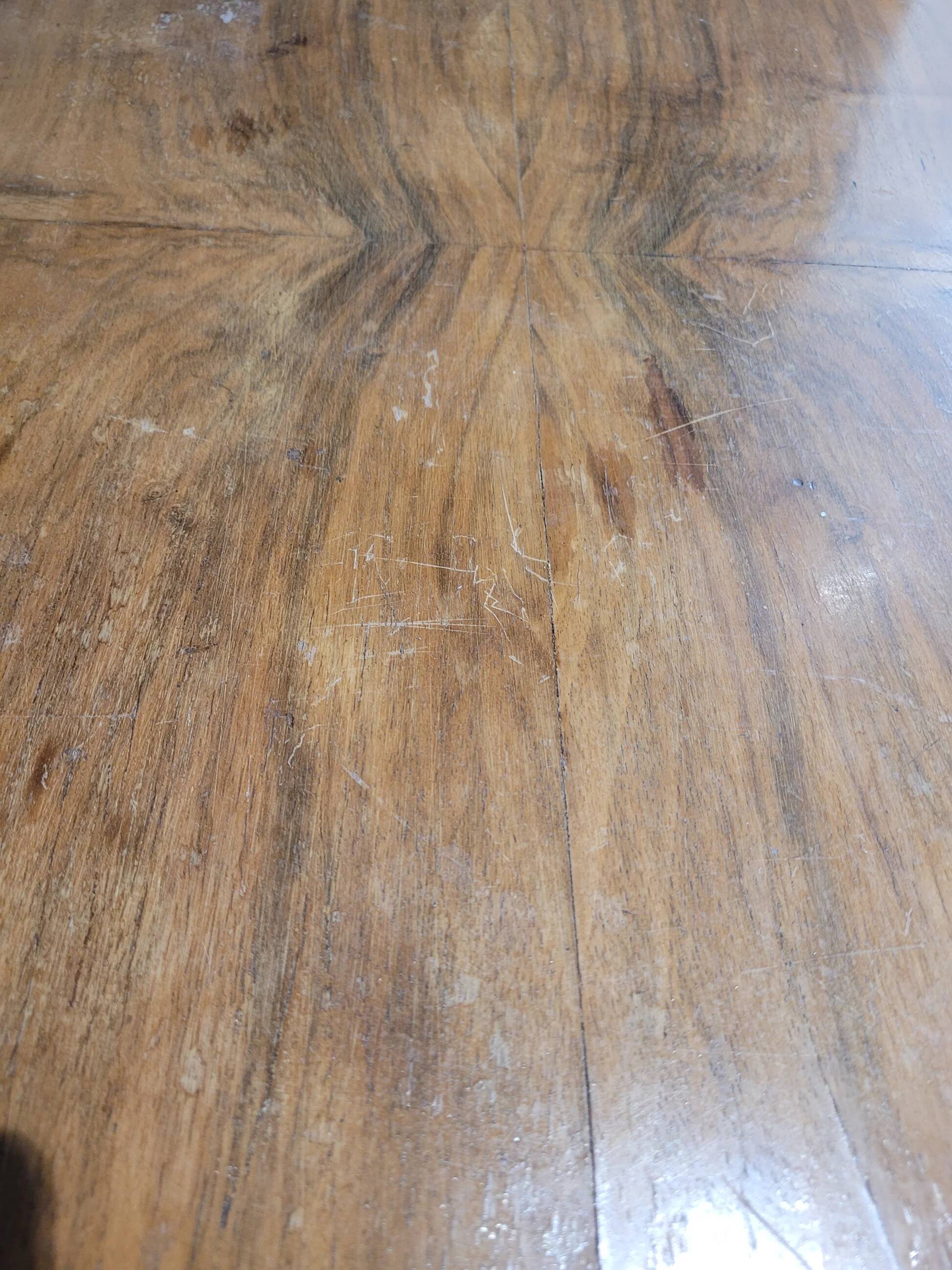 Octagonal Art Deco side table