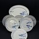 Villeroy & Boch Pescara porcelain set blue fish 6 plates + dish