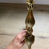 brass wall light