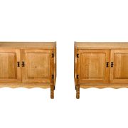 Danish Mid-Century Henning Kjærnulf Oak Bedside Cabinets or Sideboards