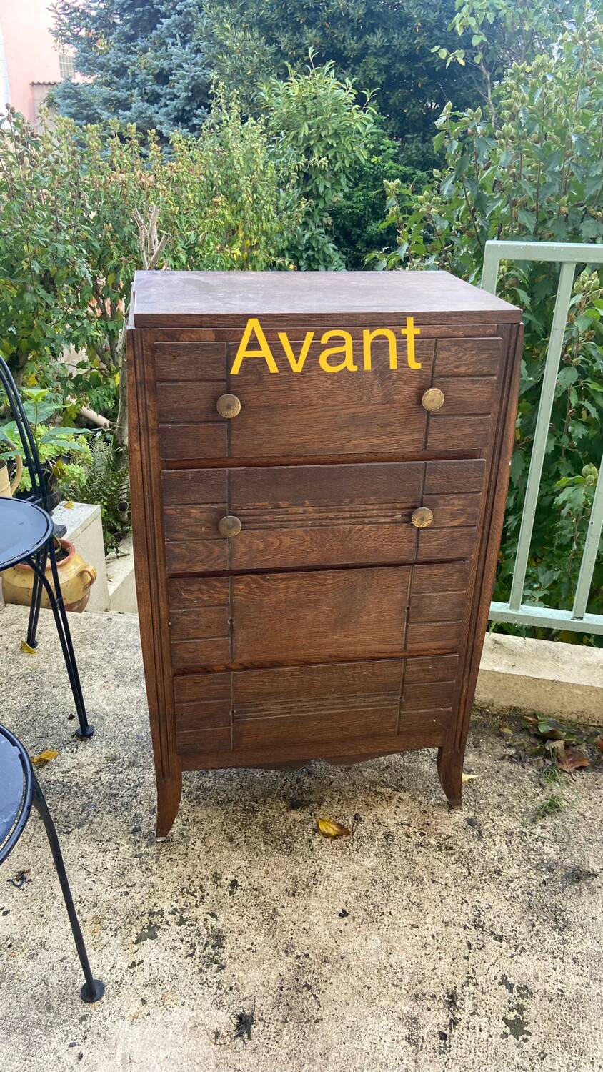 Art Deco chest of drawers 1940