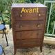 Art Deco chest of drawers 1940