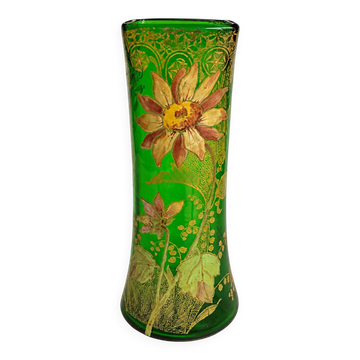 Vase Legras Montjoye modèle Belfort Art nouveau vers 1900