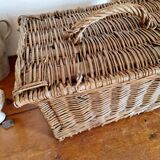 Old wicker basket