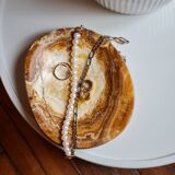 Vintage natural stone pocket emptier