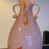 Vintage Murano millefiori vase